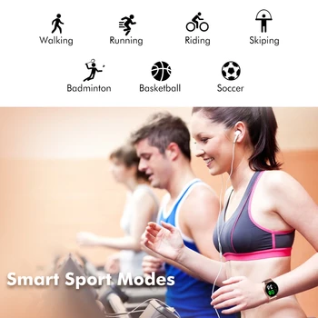 LIGE Modes Sporta Smart Skatīties Vīriešu, Sieviešu Fitnesa tracker cilvēka Sirds ritma monitors Asins spiediena funkciju smart pulksteņi iPhone