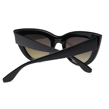 LongKeeper Cat Eye Saulesbrilles Sieviešu Luksusa Zīmolu Retro Spogulis, Objektīvs, Saules Brilles Dāmas Krāsains Brilles UV400 Oculos Karstā stils