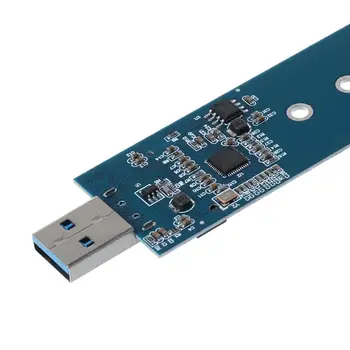 M. 2 USB Adapteris B Taustiņu M. 2 SSD Adapteri USB 3.0 2280 M2 Nākamās Paaudzes Veidā Fac SSD Diska Adapteri Converter, SSD Karšu Lasītājs
