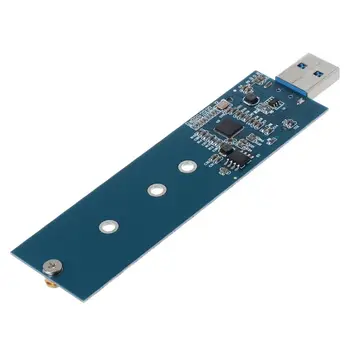 M. 2 USB Adapteris B Taustiņu M. 2 SSD Adapteri USB 3.0 2280 M2 Nākamās Paaudzes Veidā Fac SSD Diska Adapteri Converter, SSD Karšu Lasītājs