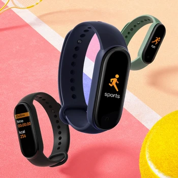 M5 Smart Skatīties Vīrieši Sievietes Sirds Ritma Monitors Asinsspiediens Fitnesa Tracker Smartwatch Joslu 5 Sports Watch
