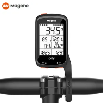 Magene C406 Velosipēdu Datoru GPS Ūdensizturīgs Bezvadu Smart Kalnu Ceļu, Velosipēdu Monitoru Stopwatchring Riteņbraukšana Datu Karti, velosipēdu S3+