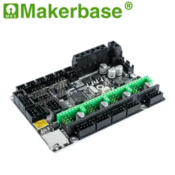 Makerbase MKS Robin E3 E3D 32Bit Kontroles padomes 3D Printera daļas ar tmc2209 Uart režīmā draiveri ender 3 CR-10