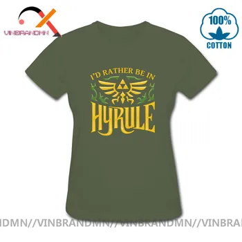Man Drīzāk Ir Hyrule Sieviešu Krekls Blusas Mujer De Moda, Zelda Leģendāro logo Atdzist T Krekls Legend Of Zelda T-Krekls Gadījuma Audums
