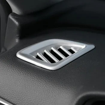 Matēts Sudrabs Auto Paneļa Sānu Gaisa Kondicionēšanas Ventilācijas nosedzošais ietvars Apdares Stilu, kas piemērots Honda Accord 10. līdz 2018. Chrome ABS
