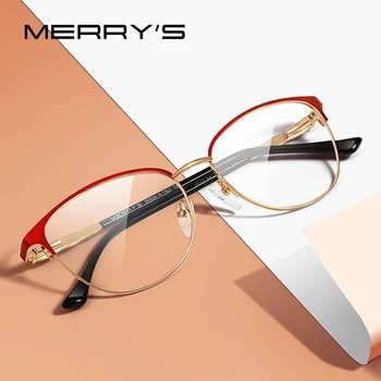 MERRYS DIZAINS Retro Kaķu Acu Brilles Rāmis Sieviešu Modes Brilles Recepte, Optisko Briļļu S2222
