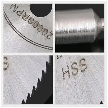 Mini ripzāģa Asmens Komplekts HSS Griešanas Diska Rotācijas Instrumentu Piederumi Dremel Saderīgu Koka, Plastmasas, Alumīnija