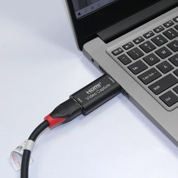 Mini Video Capture Card USB2.0 HDMI 1080P Video Grabber Ierakstīt Lodziņā PS4 Spēle DVD Videokamera HD Kamera Ieraksta Tiešraidi