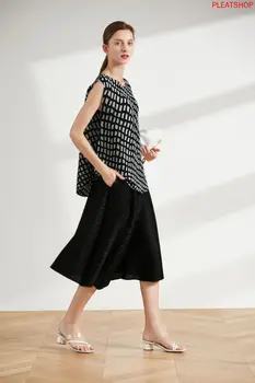 MIYAKE Vaļīgas Bikses Apģērbam, Ikdienas Apģērbam Sieviešu Modes 2020 