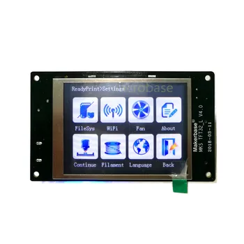 MKS TFT32 v4.0 touch screen + MKS Spēļu modulis pagarināts SD karšu lasītājs splash lcd pieskaras TFT3.2 displejs RepRap TFT monitora