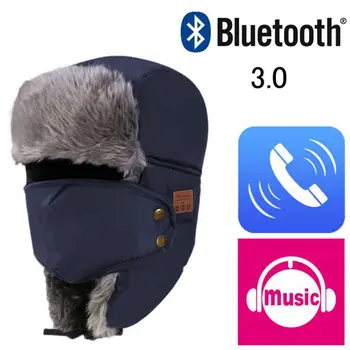 Modes Beanie Cepure Klp Bezvadu Bluetooth Austiņas Smart Austiņas Skaļruni, Mikrofons Ziemas Āra Sporta Stereo Mūzikas Cepuri Āra Vīriešiem