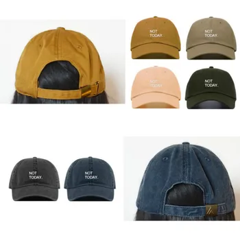 Modes hip hop vīriešiem beisbola cepure NAV ŠODIEN Izšūti Tētis cepuri Nestrukturētas savvaļas sievietes āra saules cepures golfa cepures casquette