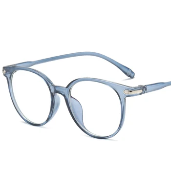 Modes Pārredzamu Optisko Briļļu Rāmji Sievietēm, Apaļas Brilles Rāmis Vīriešu Brilles Brilles Briļļu Rāmis Oculos Plastmasas