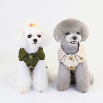 Modes Vējjaka Mazs Suns Pet Drēbes, Ziemas, Rudens Mēteļi & Žaketes Chihuahua Drēbes, Klasiskās Pet Apģērbs, Aksesuāri