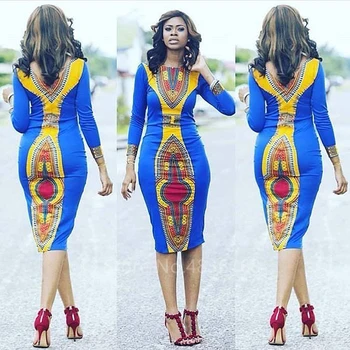 Modes Āfrikas Drēbes 2020Dashiki Print Drēbes Africaine Birojs Sieviešu Plus Lieluma Cilšu Stilā Vestidos Āfrikas Kleitas Sievietēm