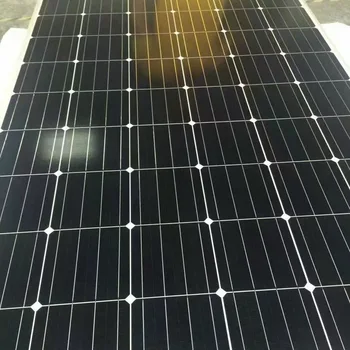 Mono saules šūnu 21.6% augstas efektivitātes A++ 5.37 W/gab monokristālu saules bateriju +pietiekami PV Lentes 60m cilnes vadu un 5m busbar vadu