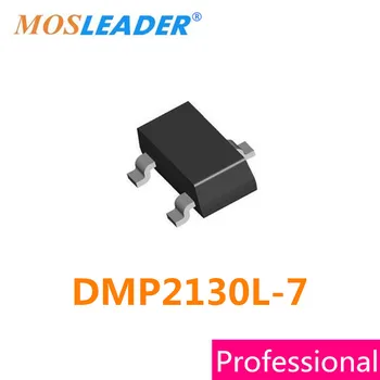 Mosleader DMP2130L-7 SOT23 500PCS 3000PCS DMP2130L DMP2130 P-Kanāls ir ražots Ķīnā, Augstas kvalitātes