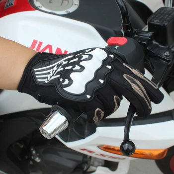 Motociklu cimdi pilnu pirkstu cimdi touch screen četri gadalaiki izjādes motocikla braucējs anti nokrist ceļa cimdi menwomen