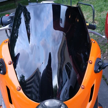 Motociklu Double Bubble Vējstikla Priekšējā stikla Ekrānā 2005 - 2008 2009 2012 Hyosung GT125R GT250R GT650R GT 125 250 650 R