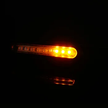 Motociklu Pagrieziena Signālu Gaismas, LED Stop signāla Asti Flasher Par SUZUKI Bandit 1200 Bulvārī C90 Gsr600 Burgman 650 Burgman 400