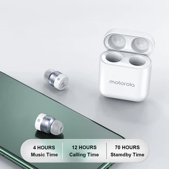 Motorola VerveBuds 115 TWS Bezvadu Bluetooth Austiņas HIFI Touch Kontroli Austiņas Bluetooth 5.0 Earbuds
