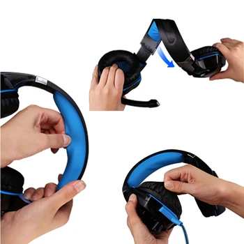 Muitošanas Pārdošanas Gaming Headset Stereo Dziļi Bass Austiņas ar Mic LED Gaismas PC Un Spēļu Optiskais + USB Mouse Gamer Pelēm