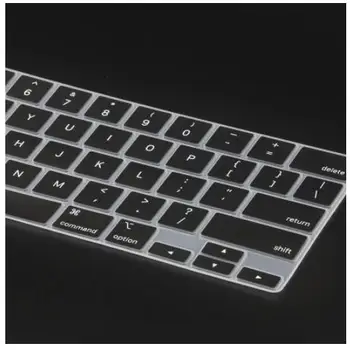 MUMS Silikona Tastatūra Segums Gaisma Spīd Caur Matēts Skaidrs, Klaviatūras Vāka Uzlīme uz MacBook Pro 16 modeli A2141 Pro13 A2251