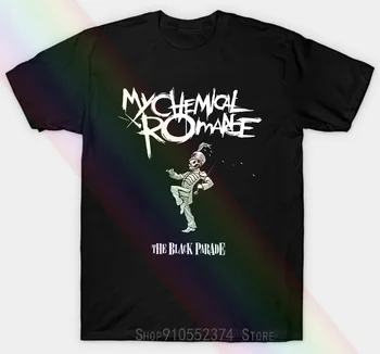 My Chemical Romance Msr Black Parade Unisex T-krekls Smieklīgi Vintage Gif Vīrieši Sievietes