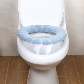 Mājsaimniecības ikdienas Vajadzībām vannas istabas piederumi Tualetes vāka Silts Plīša tualetes vāka Silts tualetes paklājiņš ziemā