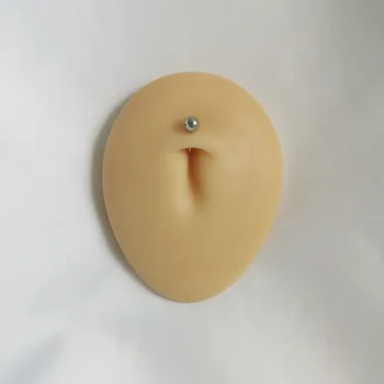 Mīksto silikagela simulācijas cilvēka nabas modelis punkcija un pamatni izmantot medicīnas displeja aksesuārus Pogu Nabas nomaiņa