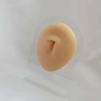 Mīksto silikagela simulācijas cilvēka nabas modelis punkcija un pamatni izmantot medicīnas displeja aksesuārus Pogu Nabas nomaiņa