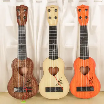Mūzikas Instrumentu Mini Havajiešu Ģitāra Bērniem, Ģitāras Rotaļlietas Radošo Skolu Spēlēt Spēli Krāsu Izlases
