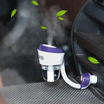 Nanum otrās paaudzes auto gaisa mitrinātāju, aromterapijas gultām auto dual USB automašīnas lādētājs SH-3009