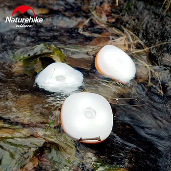NatureHike Mini Portatīvo Kempings Gaismas LED USB Lādējamu Kempings Laternu Ūdensizturīgs Telts lampas Āra Pārgājienu Nakts Lampas