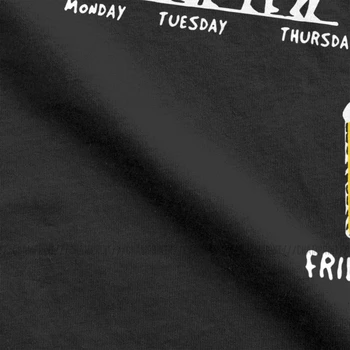Nedēļas Amatniecības Alus, T-Krekli Vīriešu Piedzēries Alkohola Dzeršanai T Krekli Smieklīgi Humors Grafiskais Īsām Piedurknēm Tees Jaunu Apģērbu Ierašanās