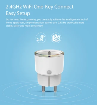NEO Tuya WiFi Smart Pārvaldes Ligzda 16A Strāvas Spraudni RF Vienu Taustiņu ON/OFF AppliancesRemote ControlTiming ON/OFF Set Aizkavēta Uzdevumi