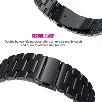 Nerūsējošā Tērauda 20mm 22mm Watchband Samsung Galaxy Skatīties 3 45mm 41mm Nomaiņa watchband siksna aproce Galaxy Watch3