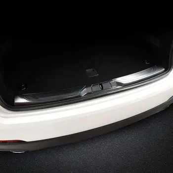 Nerūsējošā Tērauda Interjera Aizmugurējo Buferi Pretnodiluma Aizsargs Plāksnes 2gab, Lai Maserati Levante 2016 Piederumi