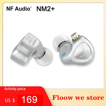 NF Audio NM2+ Dual Dobumā Dinamisku In-ear Monitor Austiņas Alumīnija čaula ar Adaper(6.35 līdz 3.5) 2 Pin 0.78 mm, Noņemams Kabelis