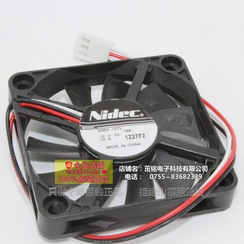 NIDEC 6010 D06X-12TL 12V 0.10 A 6cm dual ball slim klusums šasijas CPU ventilators