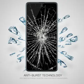 NILLKIN Samsung Galaxy A71 CP+PRO Rūdīts Stikls Pilns Pārklājums 0.33 MM Ultra-plānas Ekrāna Aizsargs, sprādziendrošas Filmu