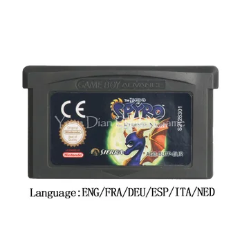Nintendo GBA Video Spēļu Kārtridžu Konsoli, Kartes Leģenda par Spyro Mūžīgā Nakts ES Versija