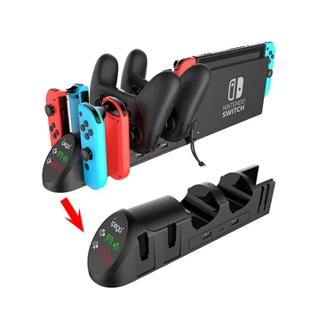 Nintendo Switch Pro Spēle Kontrolieris Lādētāju Gamepad Uzlādes Doks Stāvēt Stacijas Nintendo Slēdzis Pro Prieks-Con Konsoles