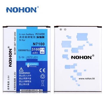 NOHON EB595675LU Akumulators Samsung Galaxy Piezīme 2 3 4 Note2 Note3 Note4 B800BE EB-BN910BBE EB-BN916BBC Nomaiņa Batarya