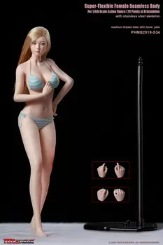 Noliktavā TBLeague S34 S35 1/6 Meitene, Sieviete Galvas Sculpt Ķermeņa Bikini Komplekts Kopums Darbības Rādītāji Kolekcijas Faniem Dāvanas