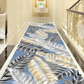 Nordic Style Spalvu Raksts Garš Koridors Kāpņu Paklāju Viesnīca Kāzu Gaitenis Paklāji Guļamistaba, Dzīvojamā Istaba Eju Paklāji Durvju Paklājiņš