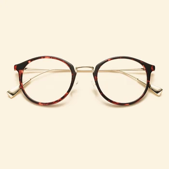 NOSSA Vintage Dizainers Apaļā Rāmja Tuvredzība, Optiskās Brilles Modes Ultravieglajiem TR90 Aizsargbrilles Sievietēm, Vīriešiem Modē Retro Briļļu Rāmji