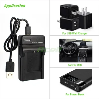 NP60 W0006 USB Lādētāju, par AIPTEK Action HD SeeMe HD 3D i2 T8Pro AHD A100 A300 H500 H350 H250 H150 Z500 Z600 Z700 Videokamera