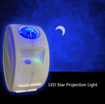 Ocean Sky Star Galaxy Projektoru Lampas Bērnu Guļamistaba Zvaigžņu LED Nakts Gaisma USB Uzlādes Projekcijas Lampa Bērniem Dāvanu Dropship