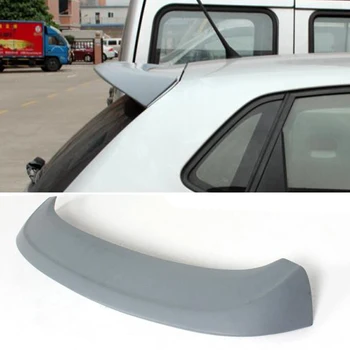 Oglekļa Šķiedras Auto Aizmugurējais Jumta Spoilers Ārējie Lūpu par Volkswagen VW Polo 6 VI Hečbeks GTI R 2013. līdz 2017. Aizmugurējais Jumta Spoilers Boot Lūpu